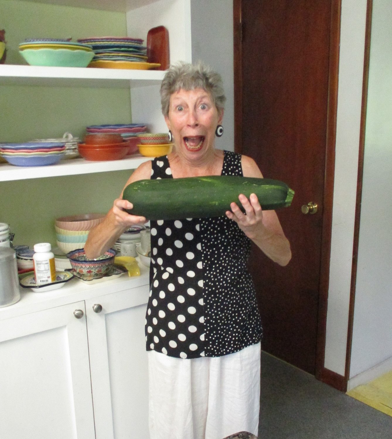 A monster zucchini.